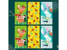 Laxiscreed Pack De 6 Envelopes Ang Pow Coloridos Com Design Criativo Para Malásia E Singapura