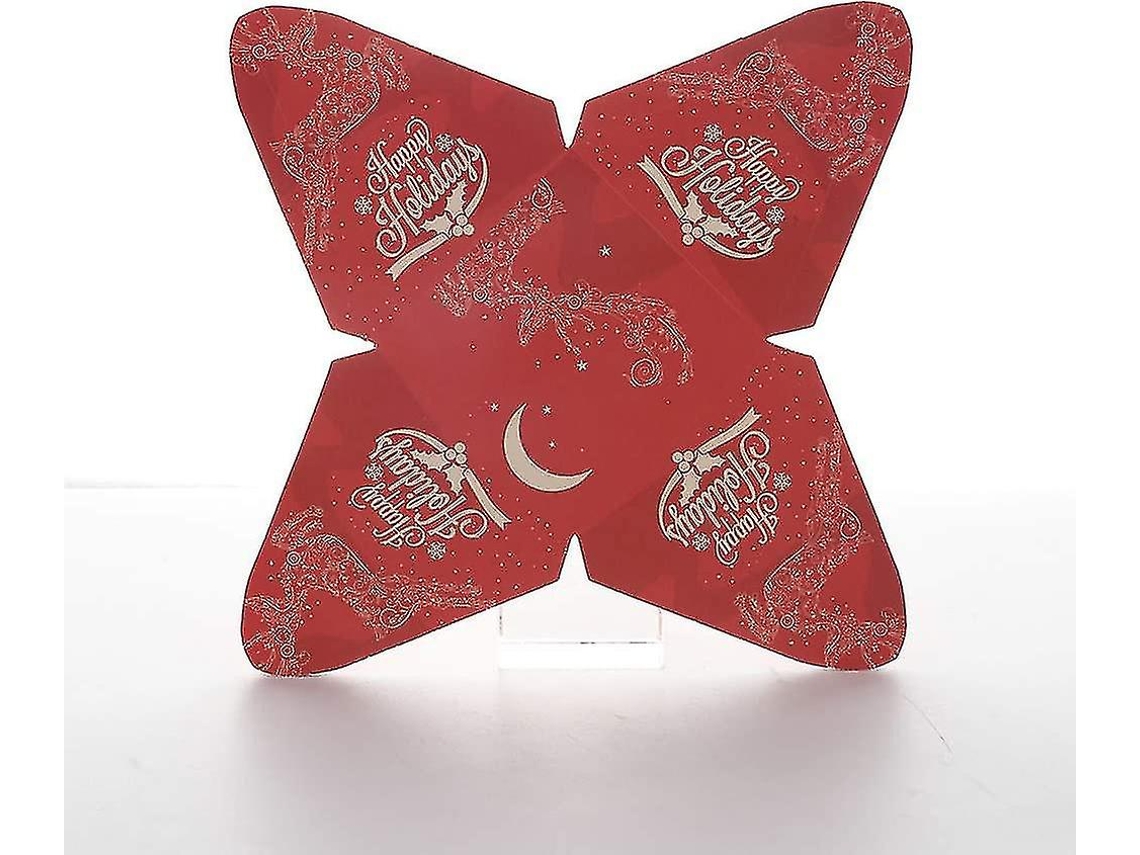 Conjunto De Presente De Natal Com 30 Caixas Decorativas Para Doces, Biscoitos E Cereais Para Embalagem De Presentes. Aquaforge