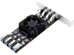 Placa de Expansão Pci Express Usb3 2 Pci e a Usb 3 2 para 8 SFUSHOS