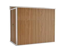 Garden Shed, Garden Sheds Vidaxl Marrom Aço (118 X 194 X 178 Cm)