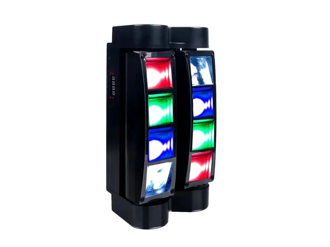 Iluminação De Palco, Mini Luz Led Aranha, Alta Potência, Efeitos Dinâmicos Oem