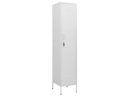Locker Cabinet, Locker Cabinets Vidaxl Branco Aço (n/a)
