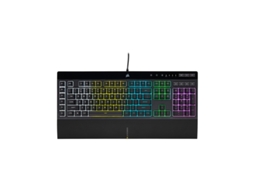 Lurelia K55 Rgb Pro Usb, Teclado Gaming Qwerty Completo Preto Com Iluminação Rgb