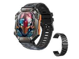 Smartwatch Bluetooth Responsivo / Discagem 2.0 Polegadas Ecrã Grande Outdoor Bússola Sports Fitness Tracker Para Homem Bateria 650 Mah Três Bestvite