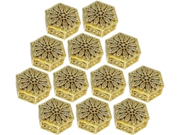 Caixas De Plástico Para Doces Kichouse, 12 Unidades, Tamanho Pequeno 6x3 Cm, Recipiente Leve Para Aniversários E