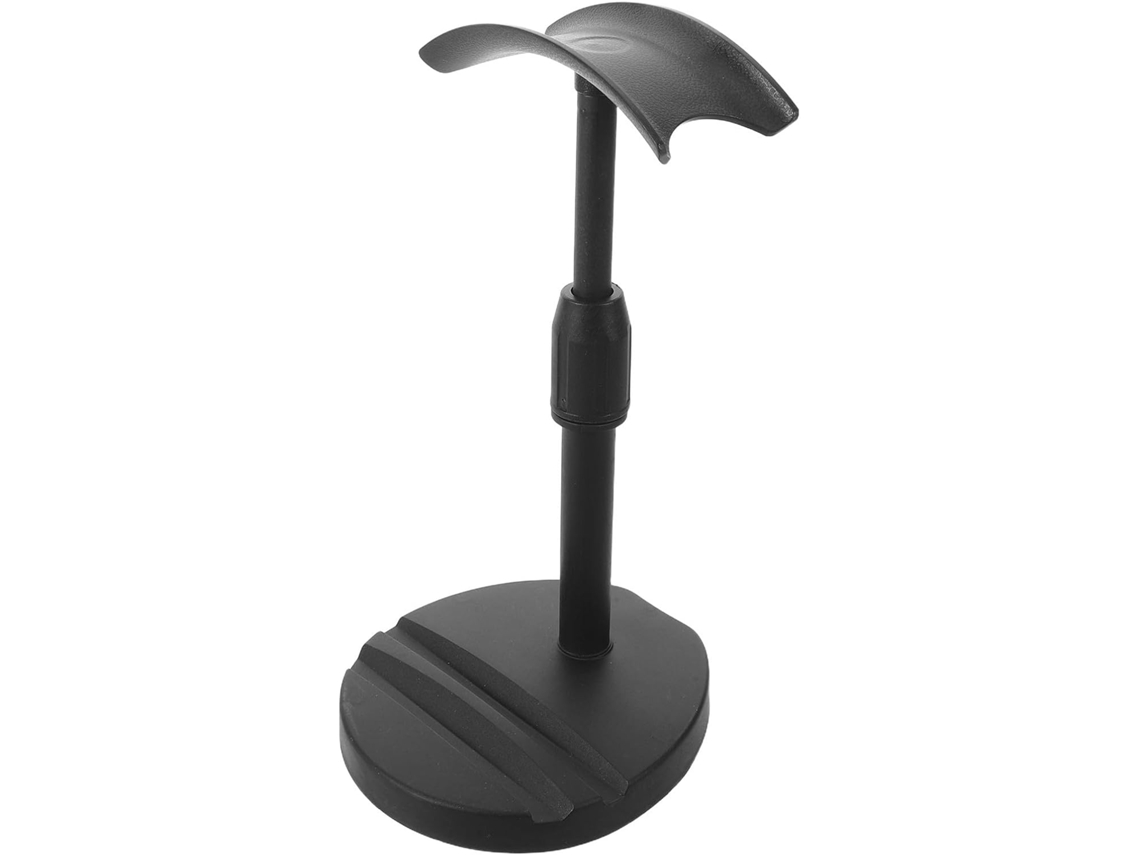 Bestoyard Support Et Antidérapant Noir En Plastique Et Téléphone Portable Casque Portable Double Fente Pour