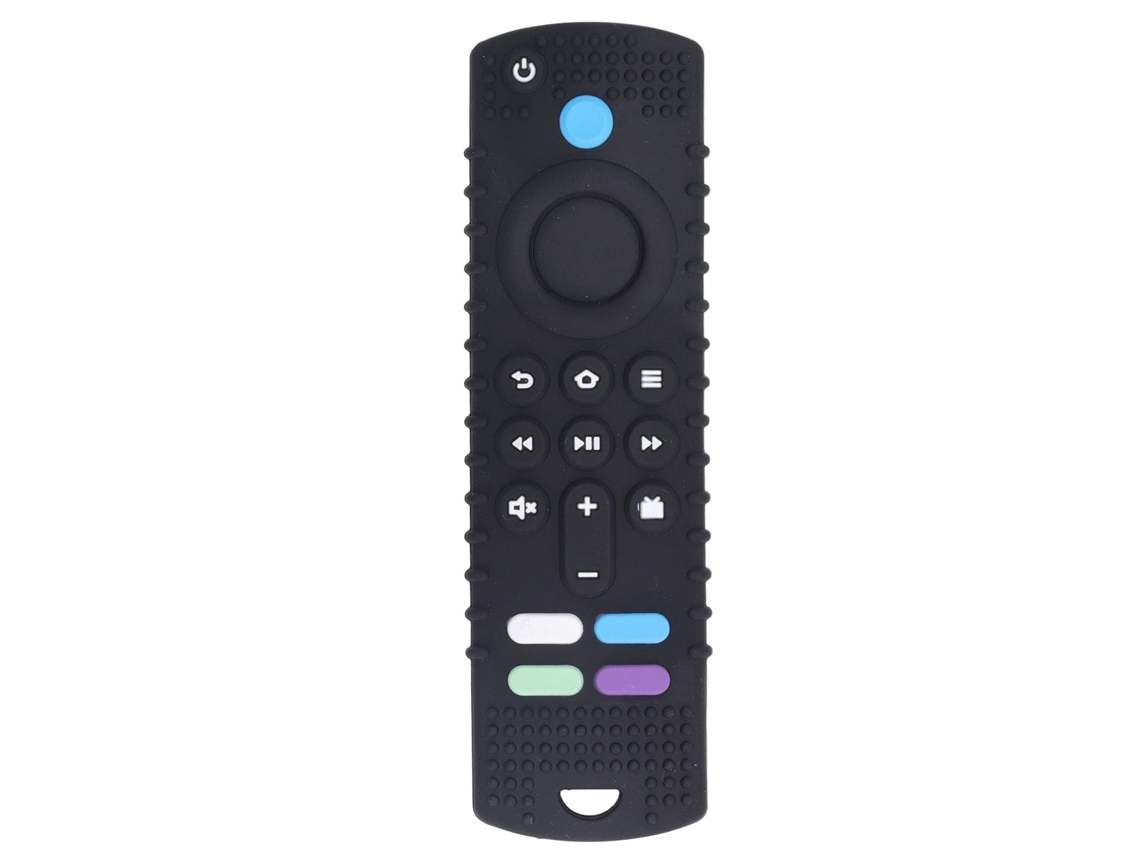Primerox chupeta Controle Remoto Bebê Silicone Macio com Botões Simulados e Massagem Gengiva