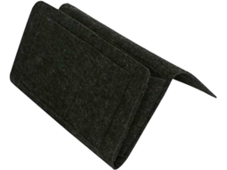 Bolsa Organizadora Com Bolsos Para Cabeceira Cama Sofá Escrivaninha Porta Celular Tablet Controles Revistas Em Feltro