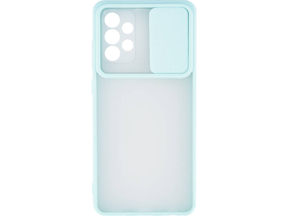 Capa Samsung Samsung A72 5G ACCETEL Silicone Liso Verde Água