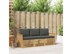 Vidaxl Conjuntos De Sofás Madeira Sólida De Acácia