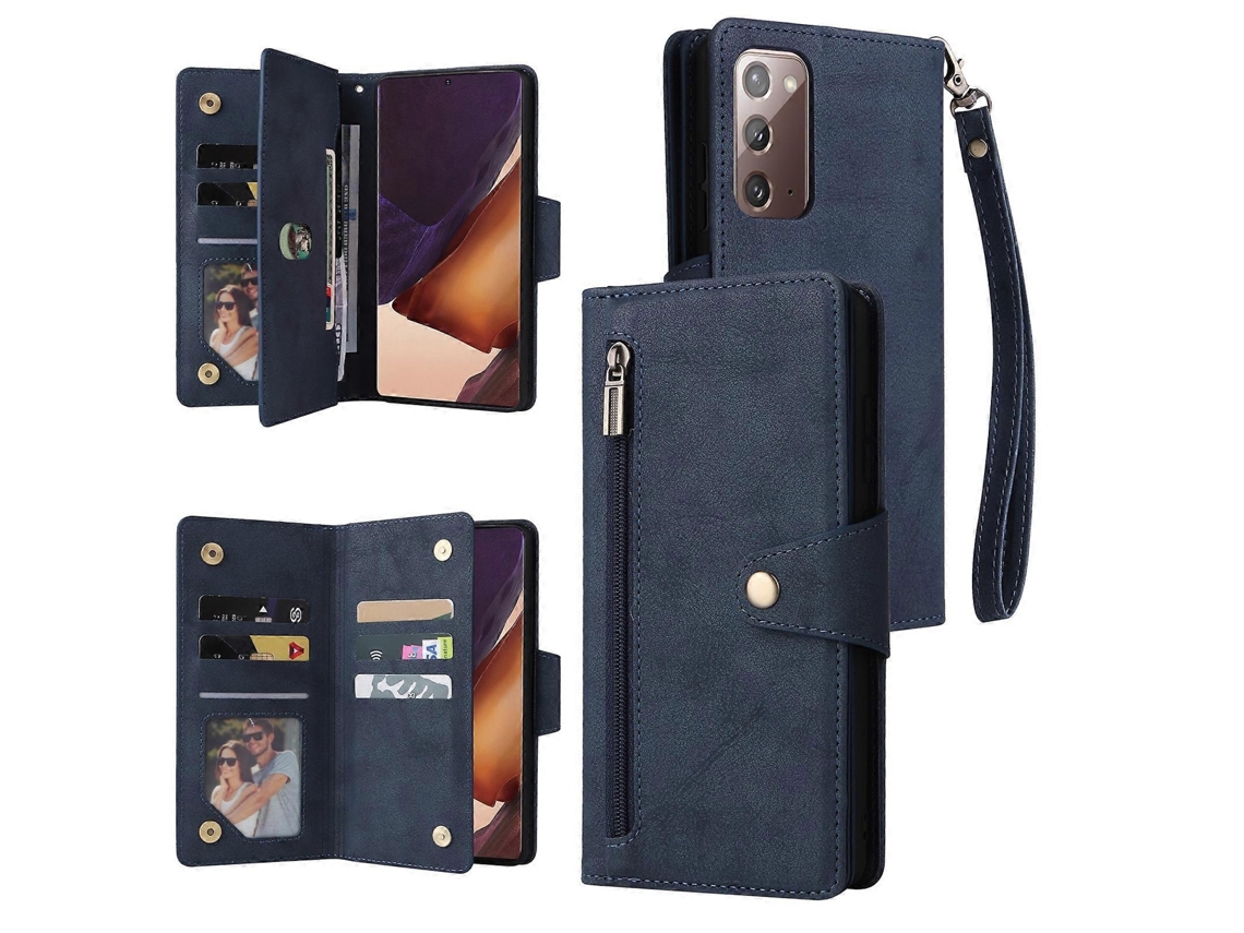 Capa Couro Para Samsung Galaxy Note20, Elysve
