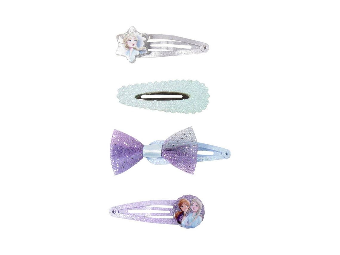 Ganchos para O Cabelo Frozen Multicolor 4 Unidades