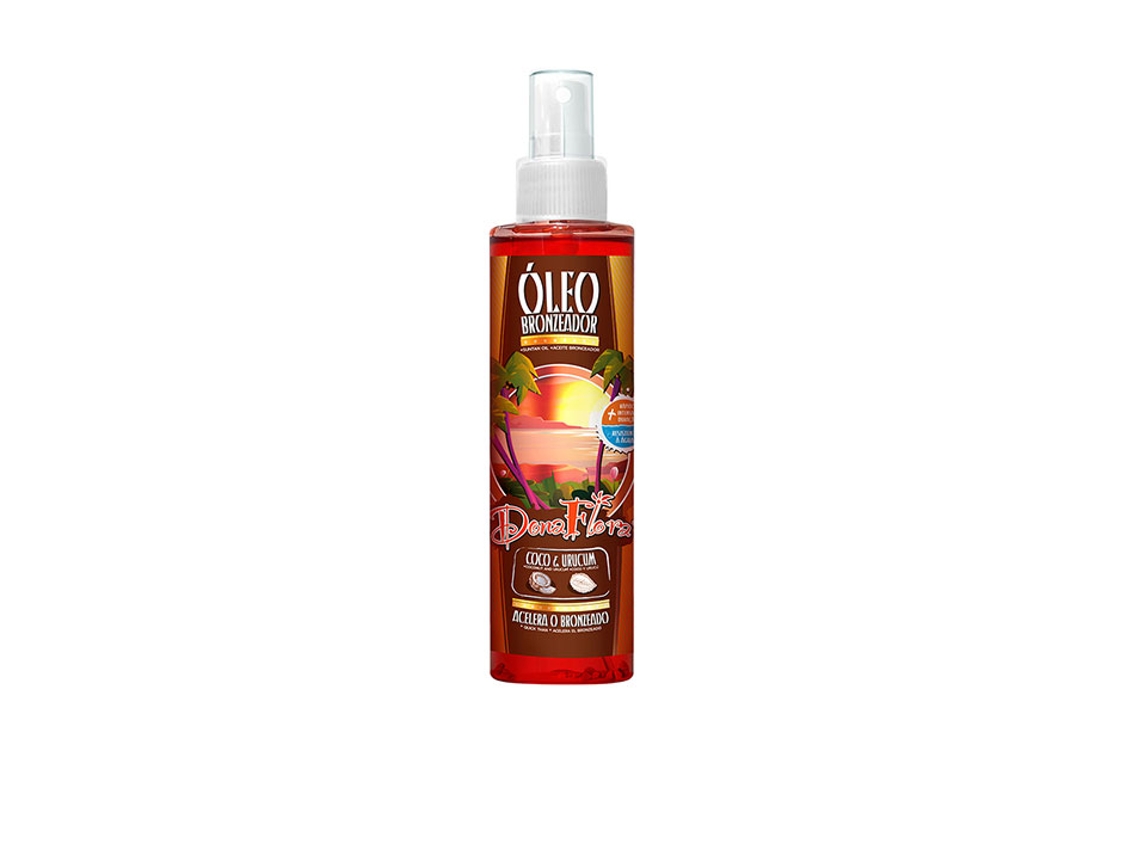 Óleo Bronzeador De Coco E Urucum 200ml