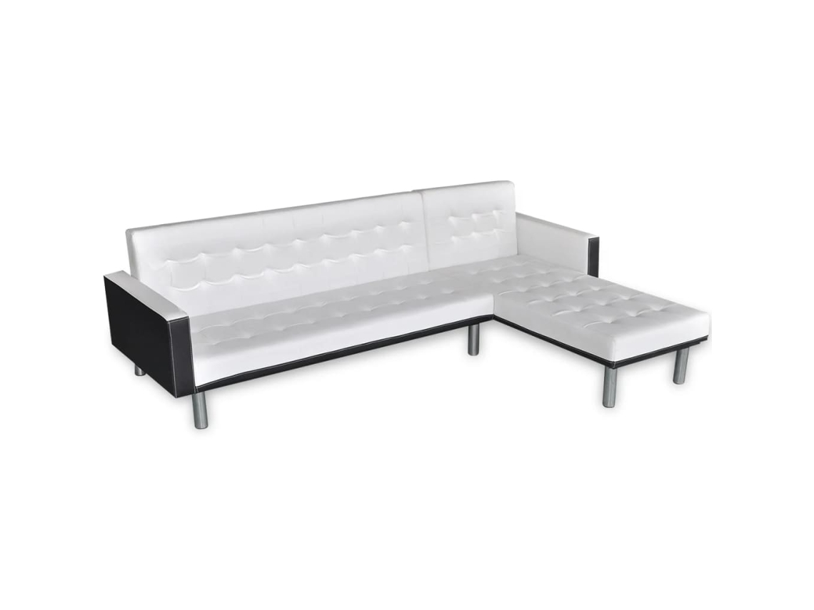 Sofa Bed, Sofa Beds Vidaxl Branco Couro Artificial (n/a)