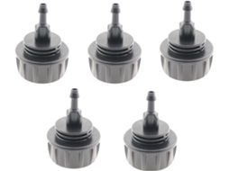 Conjunto De 5 Conectores Para Dispositivo Irrigação Com Rosca 1,85
