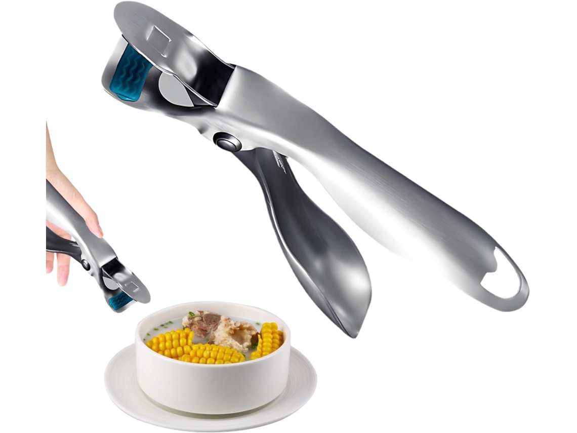 Pinça Para Alimentos Quentes, Utensílio Multiangular Em Aço Inoxidável, Suporte Para Tigelas, Pinça Gokoco