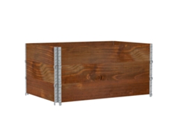 Garden Planter, Garden Planters Vidaxl Marrom Madeira De Pinho (120 X 80 X 60.5 Cm)