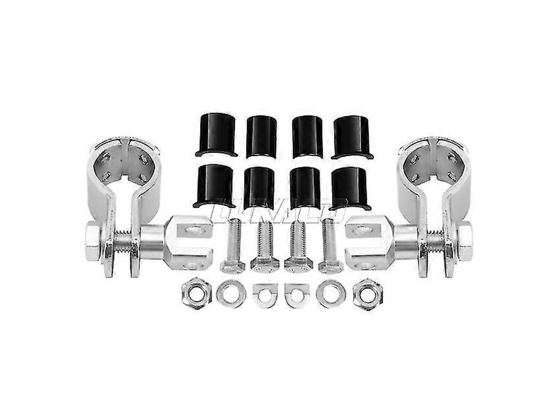 Pé De Estribo 32mm Cromado Guarda Motor Universal Para Harley E Mais