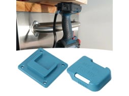 Dispositivo de montagem de bateria Bosch 18V para ferramentas elétricas fixas (azul ciano)