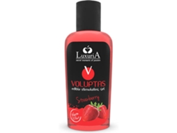 Gel De Massagem Comestível Luxuria Voluptas - Efeito Calor Morango 100 Ml
