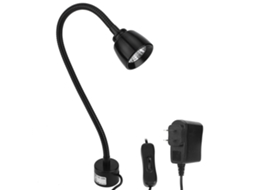 Luz Led Ajustável Base Magnética 7w Branca Fria | S/MARCA