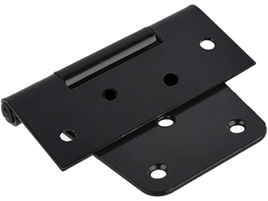 Dobradiça Em Formato De T Para Portão, 3,5 Polegadas, Aço Carbono Preto, Para Portas