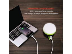 Lâmpada de Acampamento Recarregável Usb 5 Modos | S/MARCA