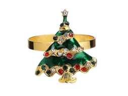 Anel De Guardanapo De Cervo Natal Segurar Decorar