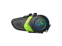 Kit Intercom Moto Bt5.0 Redução Ruído À Prova D'água