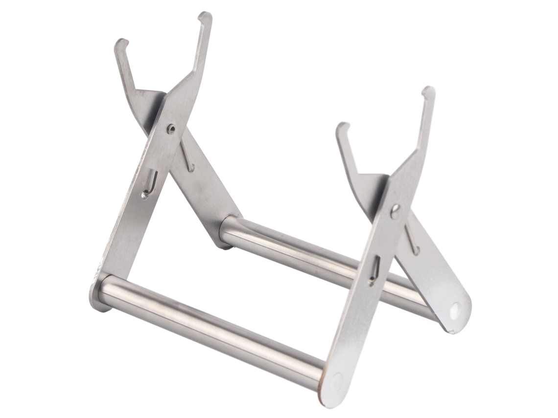 Ferramenta Porta quadros de Apicultura Primerox em Aço Inox para Capturar e Levantar Quadros de Colmeia