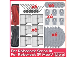 Para Saros 10 / S9 Maxv Ultra / S90ver / G30 / A1460rr Acessórios De Peça Escova Lateral Principal Filtro De Borda