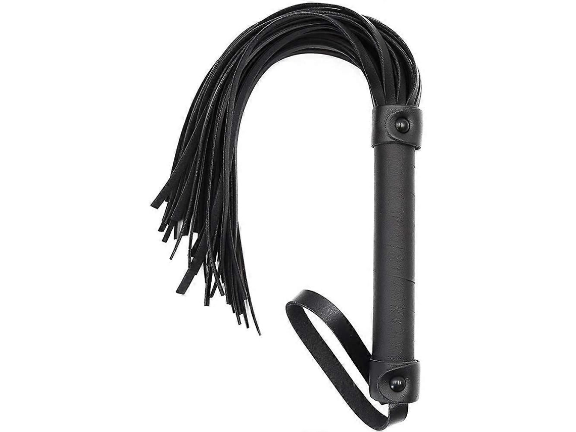 Chicote De Montaria Em Couro Sintético, Tamanho 15 Polegadas (38 Cm)