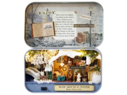 Primerox kit de Casa em Miniatura Diy com Móveis para Adolescentes Adultos Presente Memorável