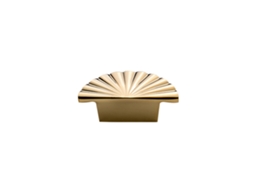 Puxador De Pétala Dourado Laxiscreed Para Armário, Estilo Nórdico De Luxo Leve, 68mm