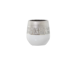 Conjunto de 2 Vasos DRW (Prateado)