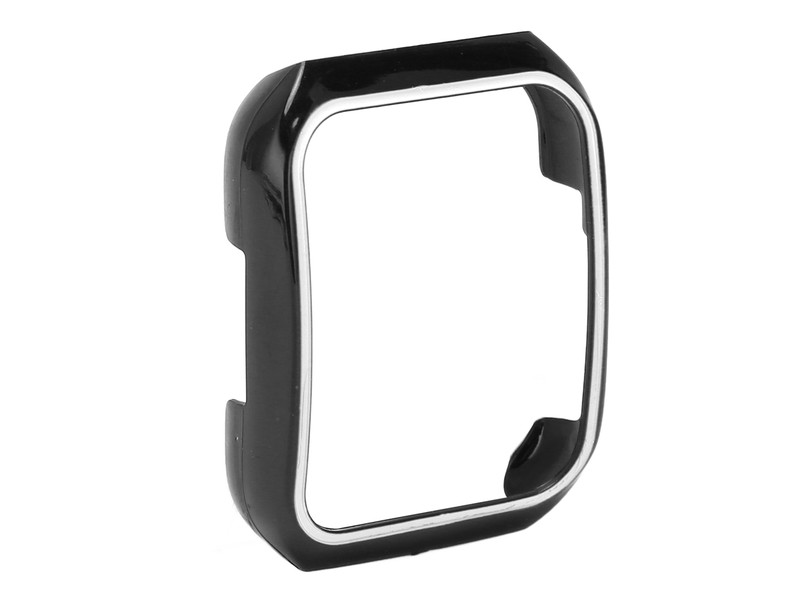 Capa Protetora para Oppo Watch 3 Pro de Pc Resistente a Arranhões Smart Watch Preto e Branco