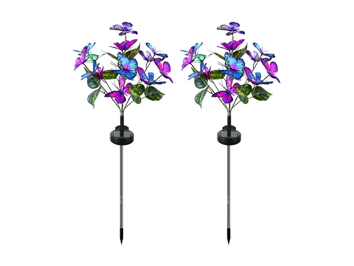2026 lâmpada Solar de Jardim Borboleta Decorativa Ip65 Impermeável para Jardim Pátio Caminho Exterior Paisagem