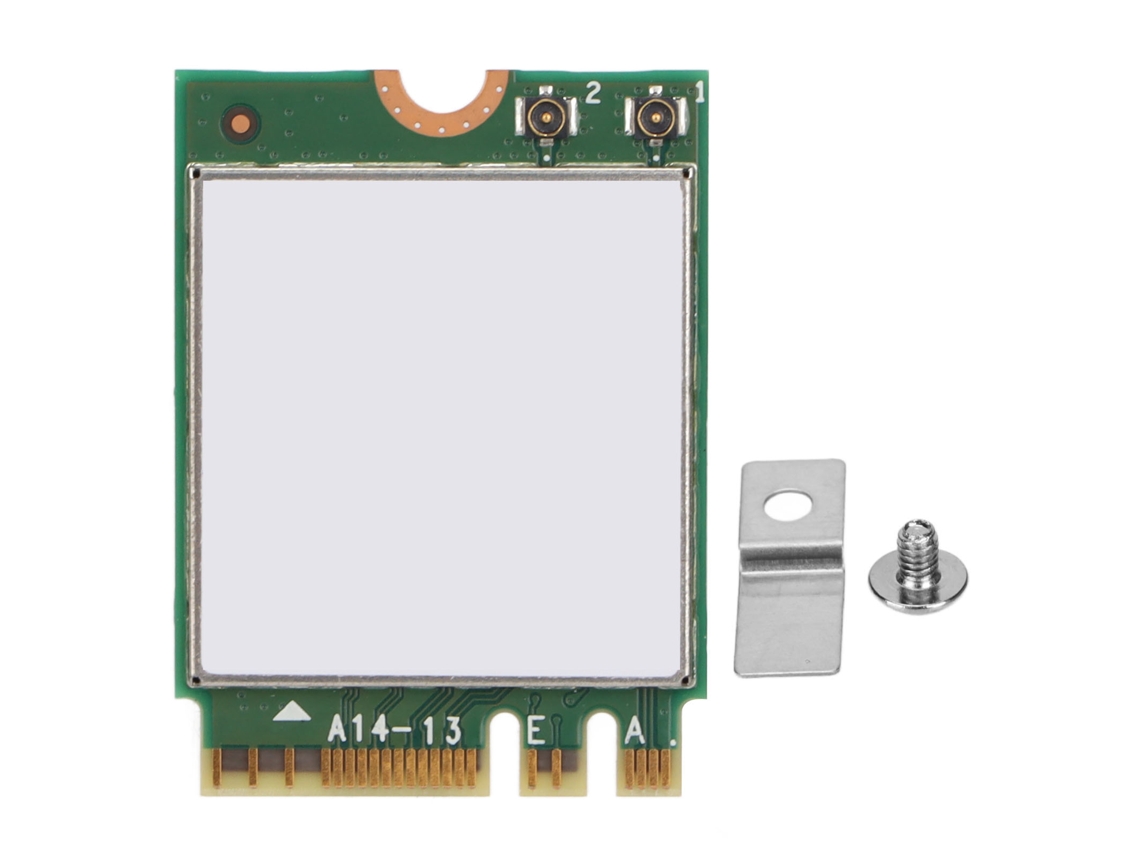 Placa De Rede Sem Fio Wifi 3 Bandas 2.4g/5g/6g Gigabit Para Computador Com Junta De Parafuso Para Win10 Para Win11 Para Linux Slowmoose