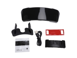 Luz LED para Capacete de Motocicleta Sem Fio com Controle App Bluetooth para Moto Ciclismo Esqui com S/MARCA