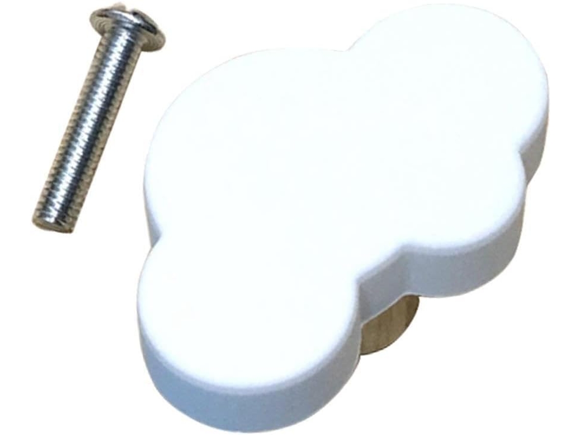 Puxador De Porta Infantil Com Capa Segurança, Estilo Nórdico, Em Formato De Nuvem, Puxador De Gaveta Em Pvc Com