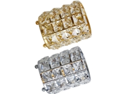 Conjunto De 2 Porta Lápis De Cristal, Transparente E Resistente, Para Escritório E Maquiagem, Porta Gokoco