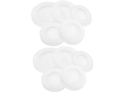 Plafope 15 Peças Tampas De Borracha Para Cofrinho Em Forma Porquinho Moedas