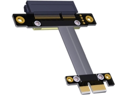 Cabo Extensor Pcie 4 Para 1x De Alta Velocidade E Adaptador 180/90