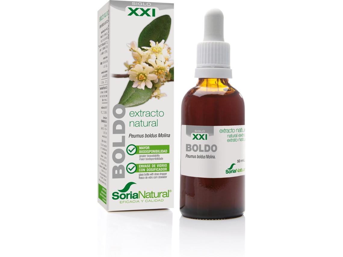 Extracto Boldo Xxi 50ml. Soria Natural S.l.