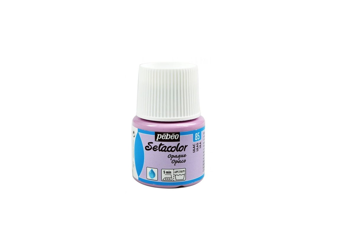 Setacolor Tinta Têxtil Opaca Lilás 45 Ml PÉBÉO