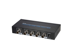 Divisor De Sdi 3g/hd/sd 1x4 Distribuição 1 Entrada 4 Saídas Suporta 3g Hd Sd-sdi