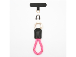 Cordão Para Celular Qu-pure Feito À Mão, Pingente Para Chave De Carro, Chaveiro Anti-perda Avançado De Poliéster