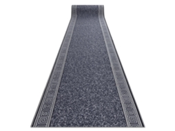 Passadeira Anti Derrapante Grek Grego, Antiderrapante Cinzento 80cm