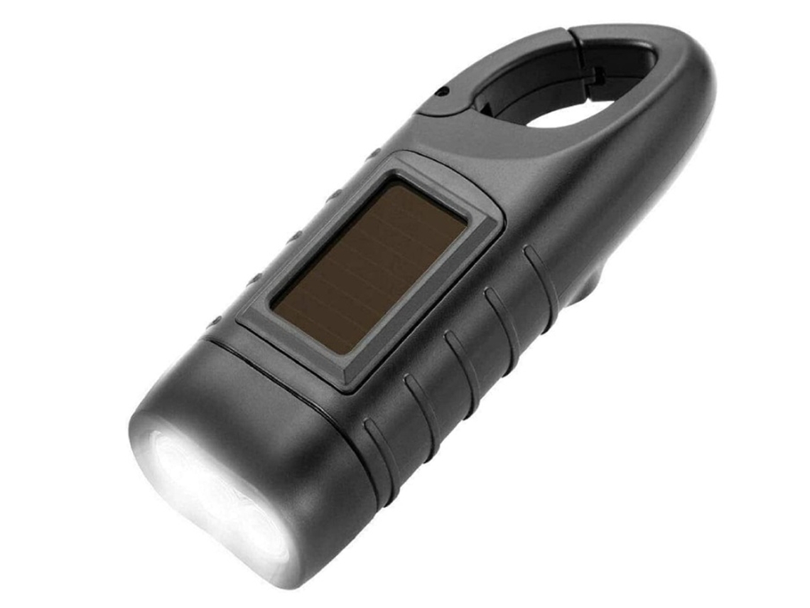 Elysve Lanterna Led, Recarregável, Preto