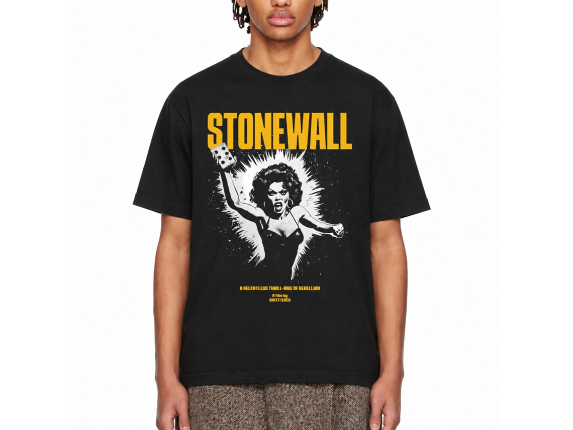 Camiseta Rockinstone Stonewall com estilo de designer exclusivo